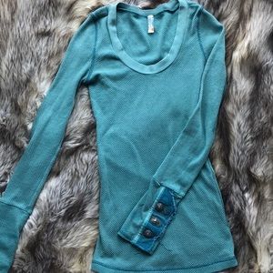 Free People long sleeve tee